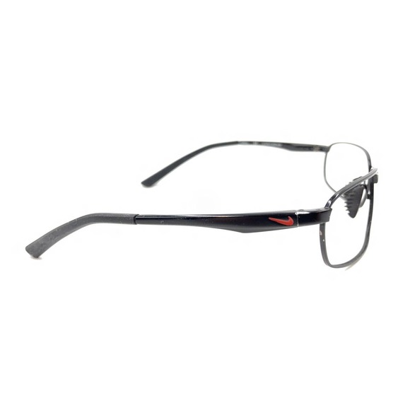 Nike Avid EV0569 001 Dark Gunmetal Gray Red Wrap Sunglasses Frames 61-16 135 - Picture 4 of 12